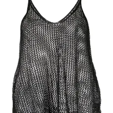 Трикотажный топ Miles с эффектом металлик