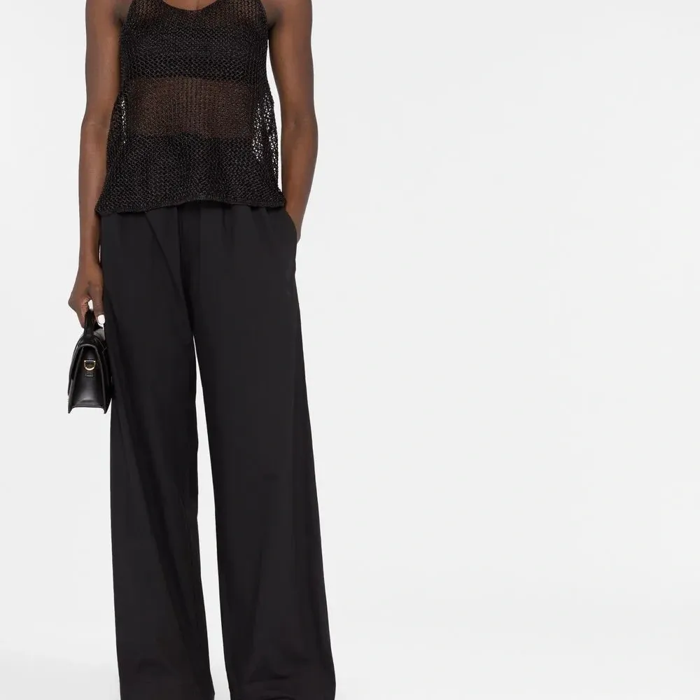 Трикотажный топ Miles с эффектом металлик