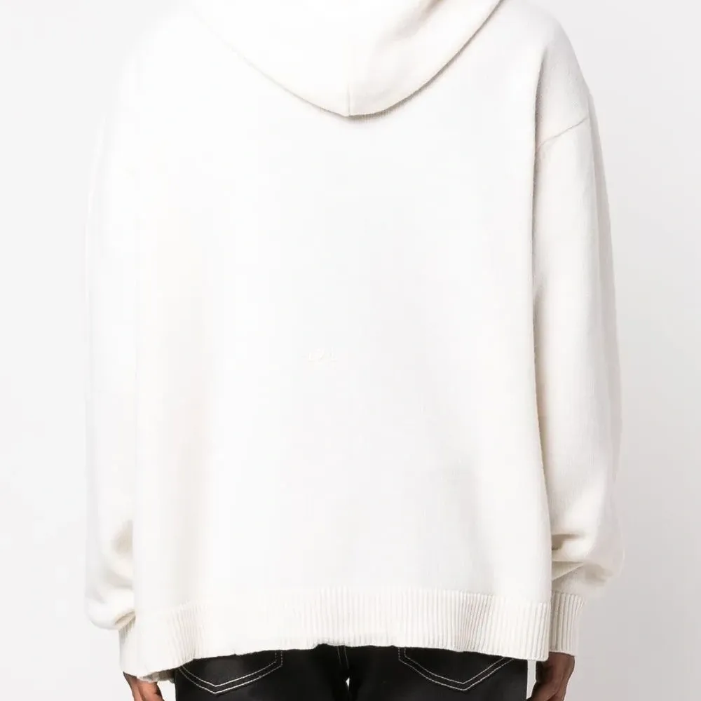 Худи на молнии из смесовой шерсти