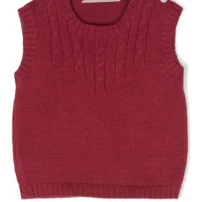 Жилет фактурной вязки