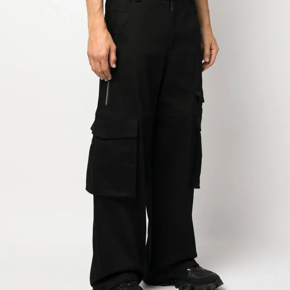 Брюки карго с нашивкой-логотипом