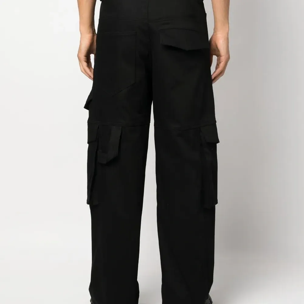 Брюки карго с нашивкой-логотипом