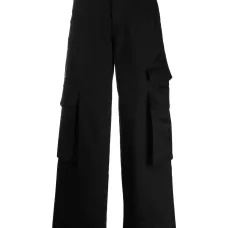 Брюки карго с нашивкой-логотипом Брюки карго с нашивкой-логотипом