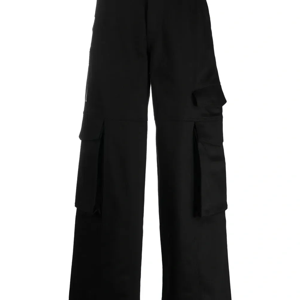 Брюки карго с нашивкой-логотипом