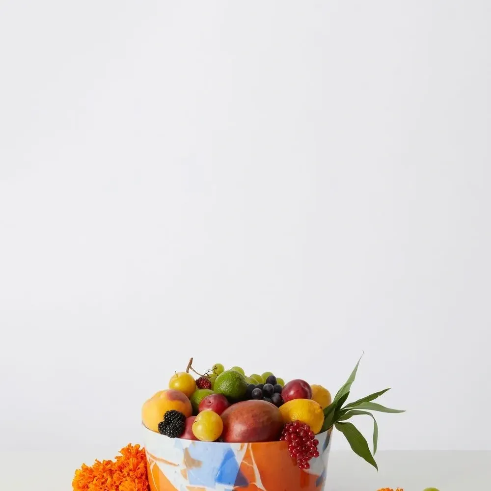 Большая глубокая тарелка Nougat Summer