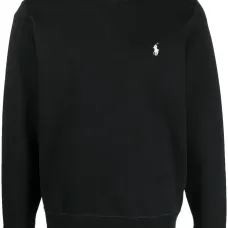 Джемпер с вышитым логотипом