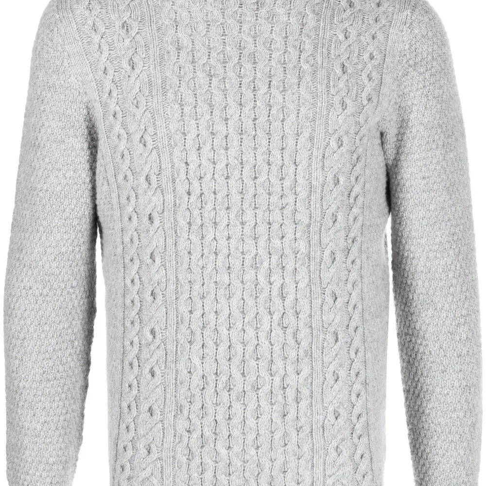 Джемпер фактурной вязки