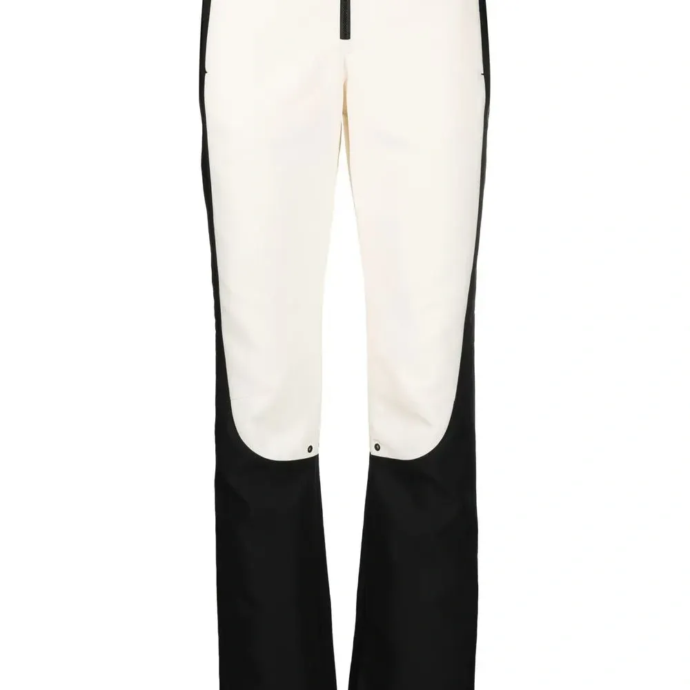 Брюки в стиле колор-блок