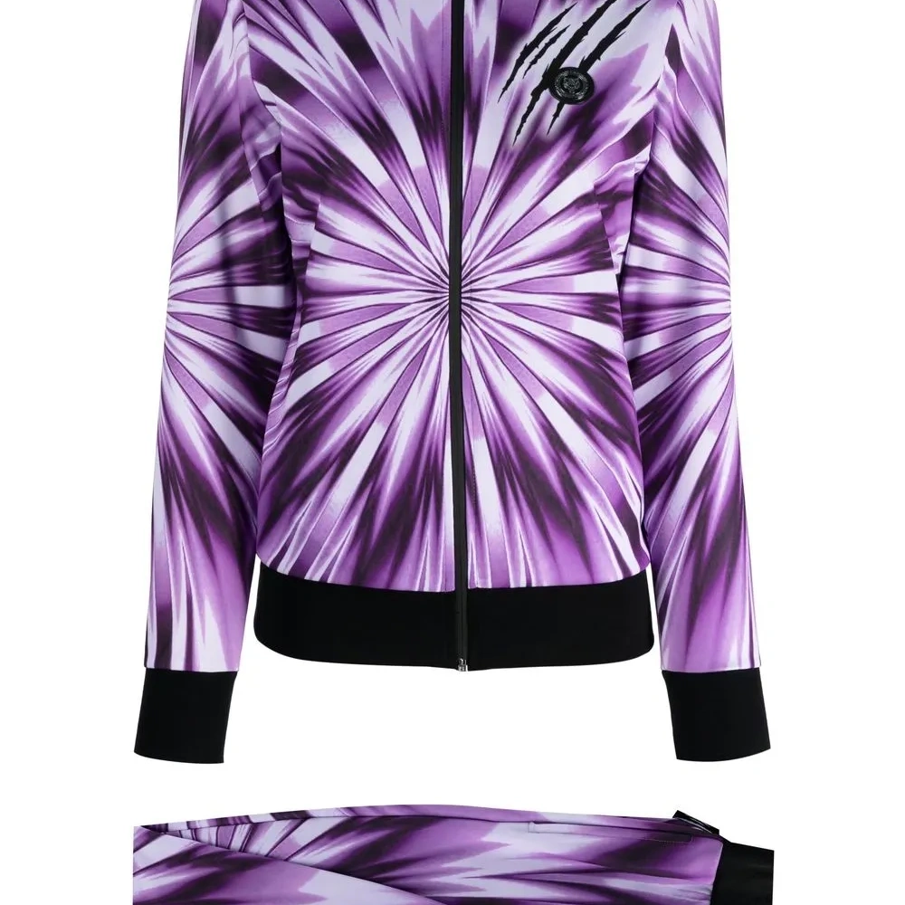 Спортивный костюм с принтом тай-дай