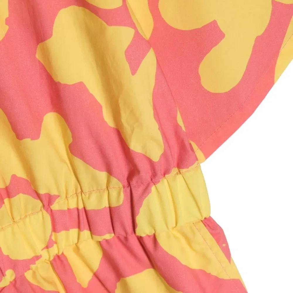 Комбинезон с цветочным принтом