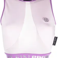 Укороченный топ с логотипом