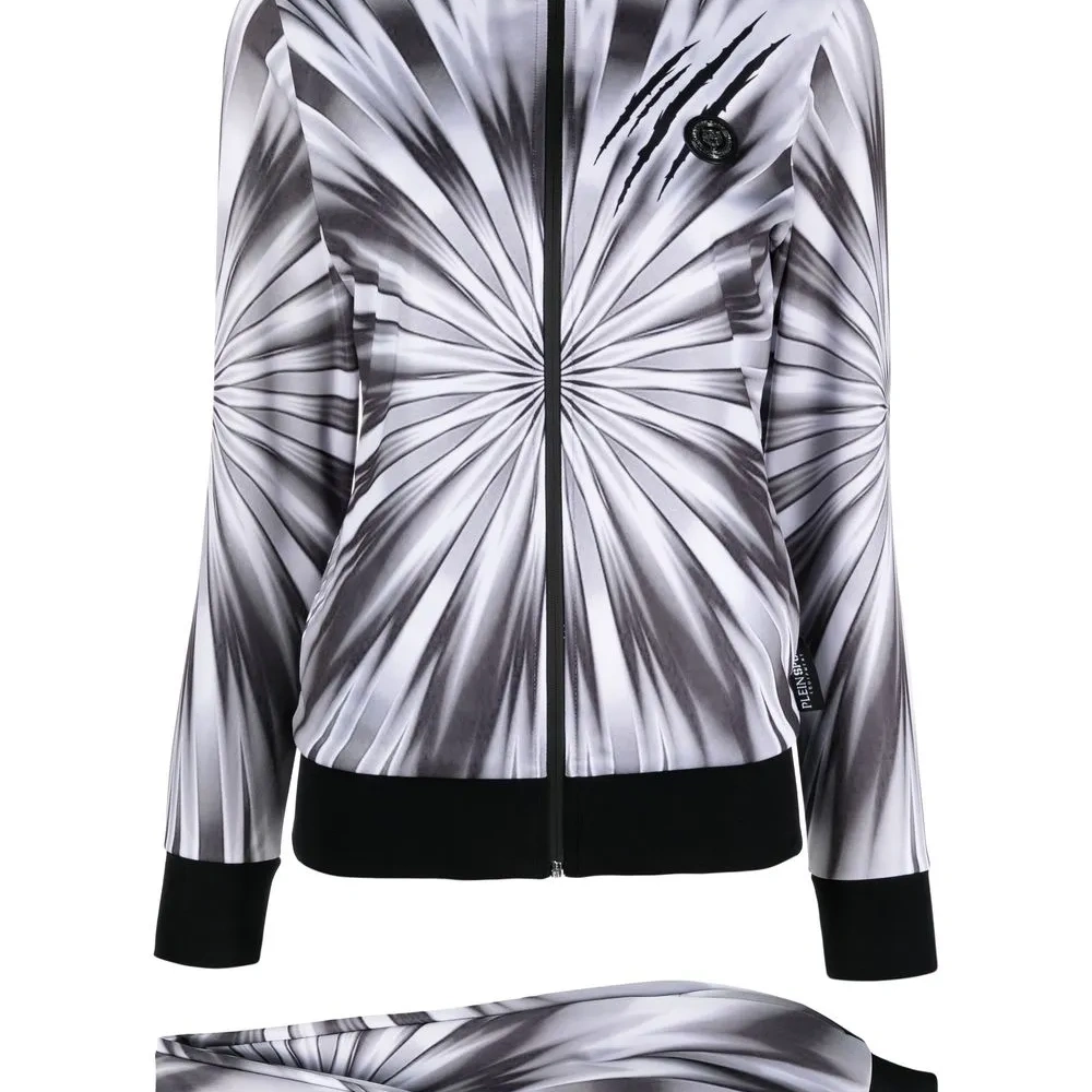 Спортивный костюм с принтом тай-дай