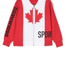 Худи на молнии с логотипом