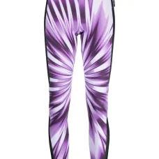 Легинсы с завышенной талией и принтом тай-дай Легинсы с завышенной талией и принтом тай-дай