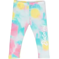 Легинсы с принтом тай-дай