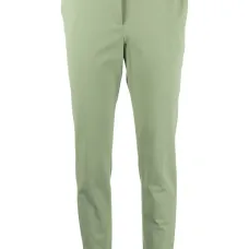 Зауженные брюки с заниженной талией