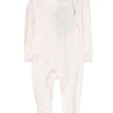 Боди с длинными рукавами и монограммой