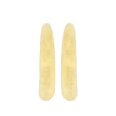 Серьги-кольца с кристаллами