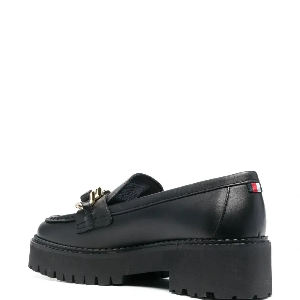 Лоферы с цепочкой