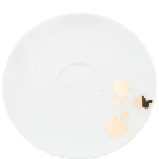 Блюдце 1948-го года с абстрактным принтом Блюдце 1948-го года с абстрактным принтом