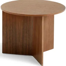 Круглый стол Slit из дерева