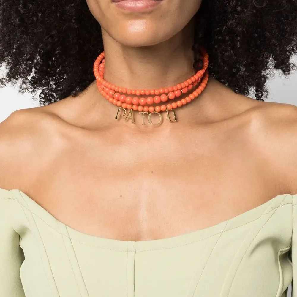 Колье Pop Peals с логотипом