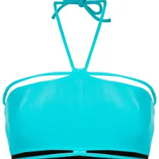 Топ бикини с вырезом халтер