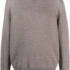 Джемпер с круглым вырезом