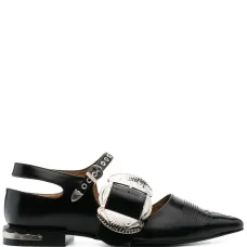 Мюли с пряжкой Мюли с пряжкой