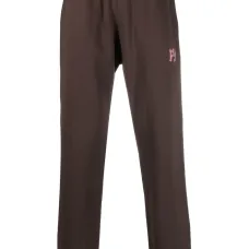 Спортивные брюки с вышитым логотипом