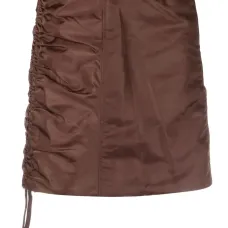 Юбка мини со сборками