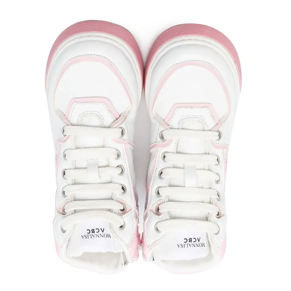 Высокие кроссовки с нашивкой-логотипом