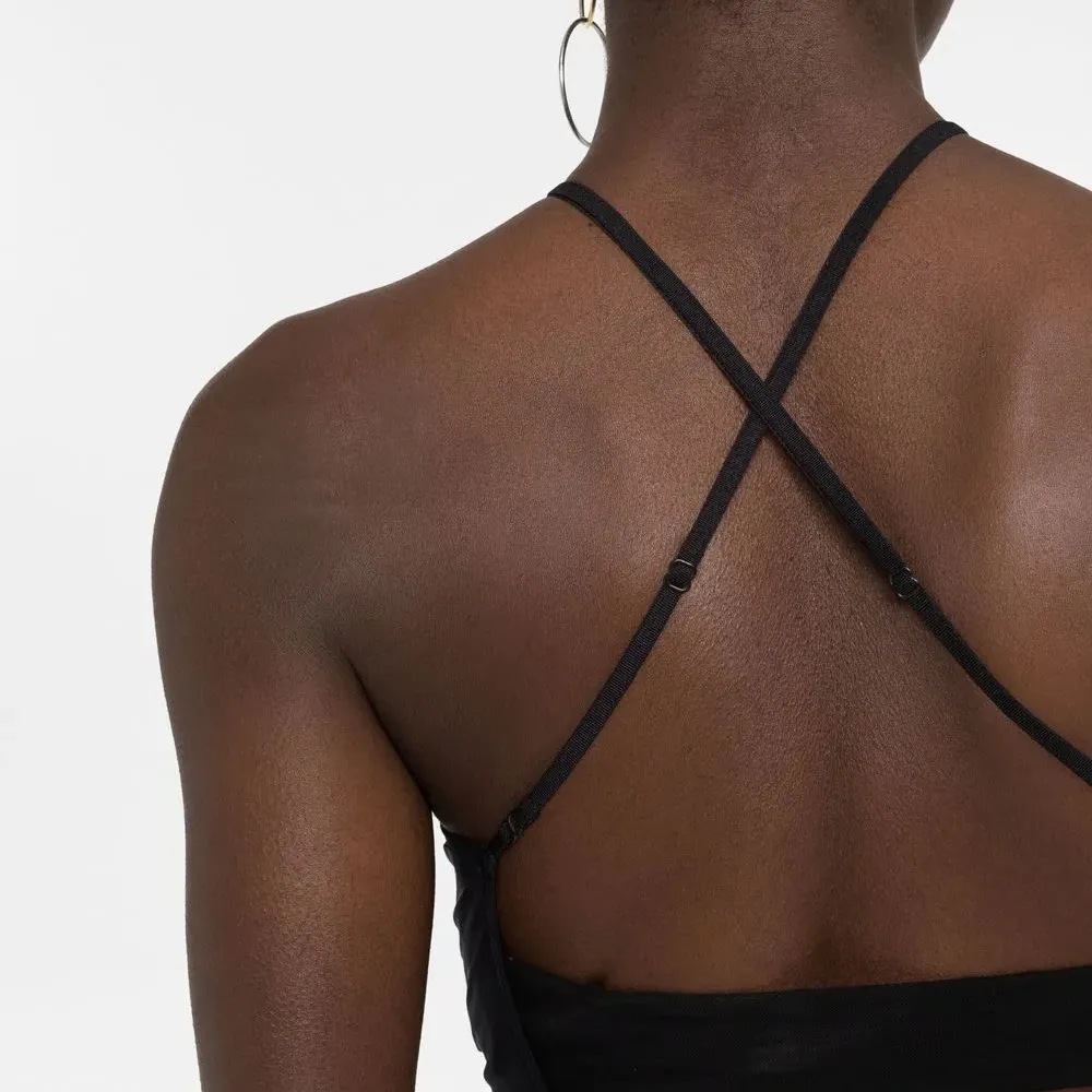 Полупрозрачное боди Celest с вырезом халтер