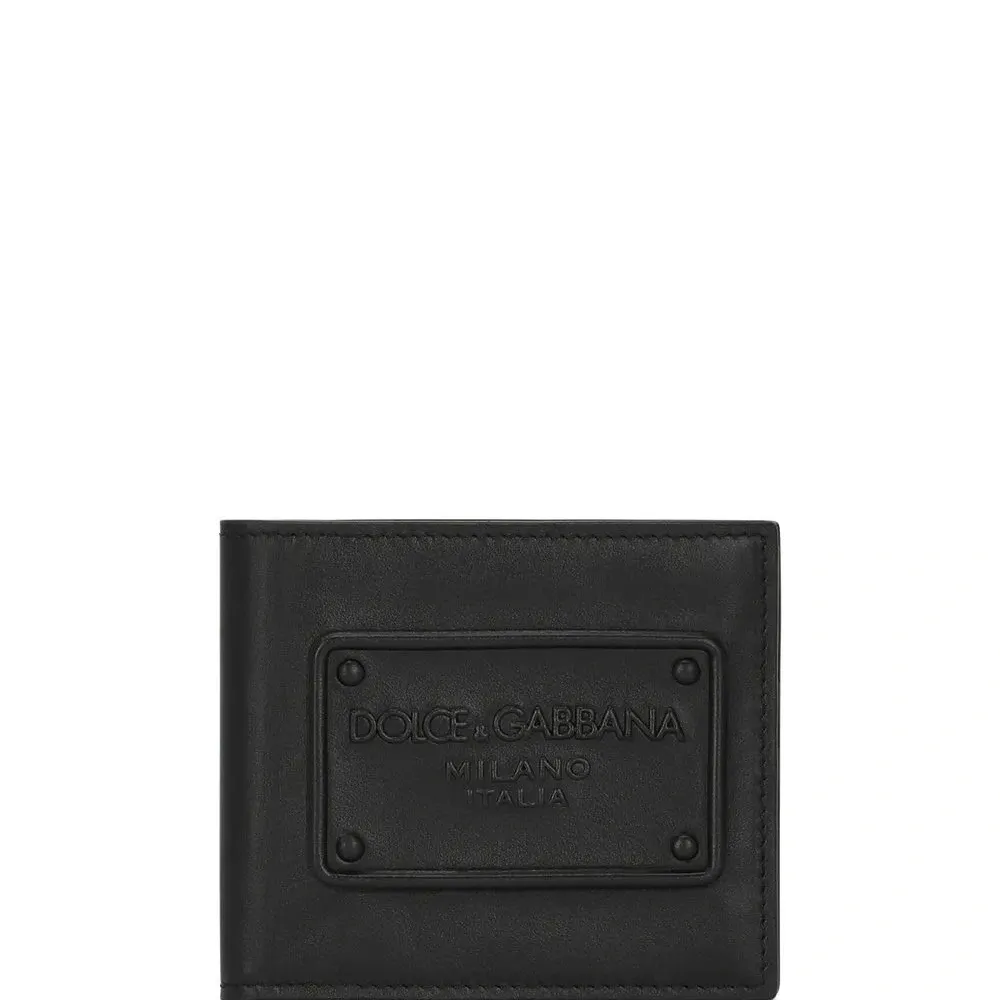 Кошелек с тисненым логотипом