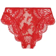 Кружевные трусы-брифы с завышенной талией
