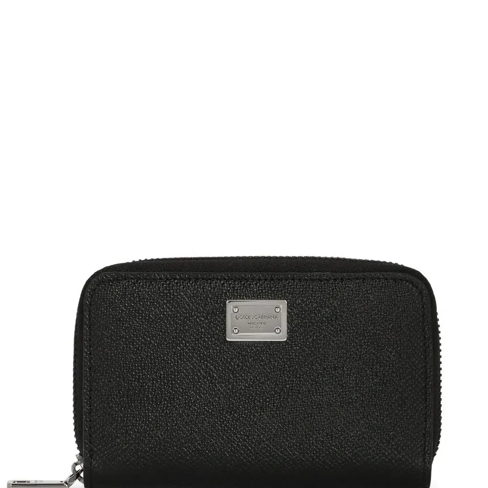 Кошелек с круговой молнией и логотипом Кошелек с круговой молнией и логотипом