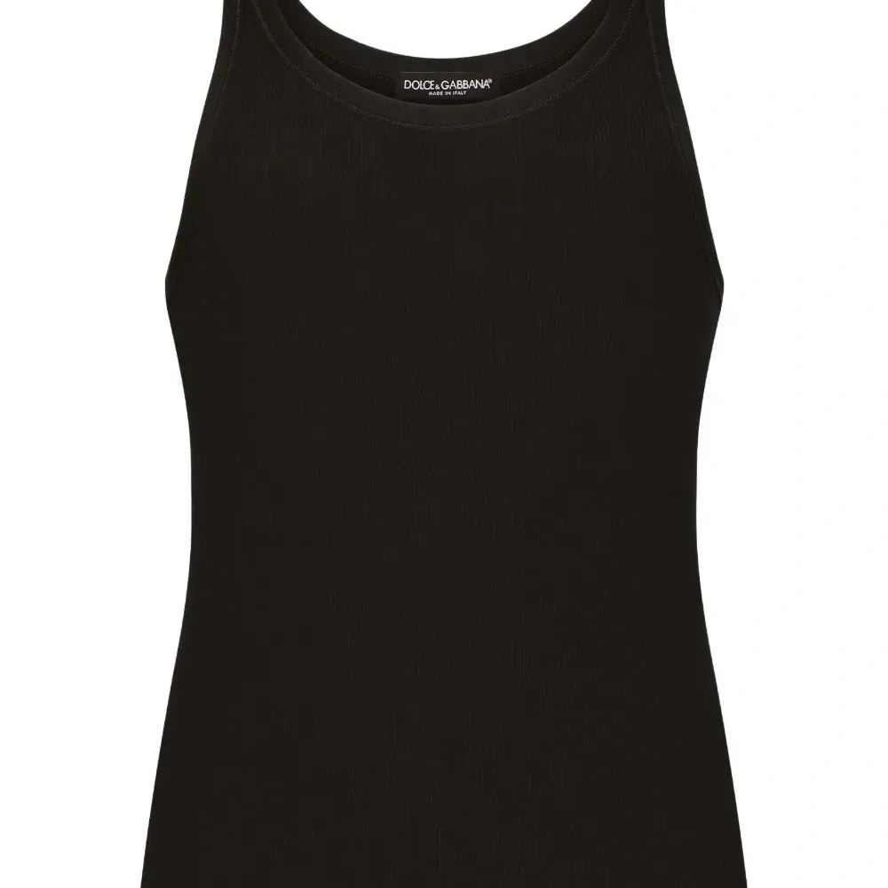 Топ в мелкий рубчик