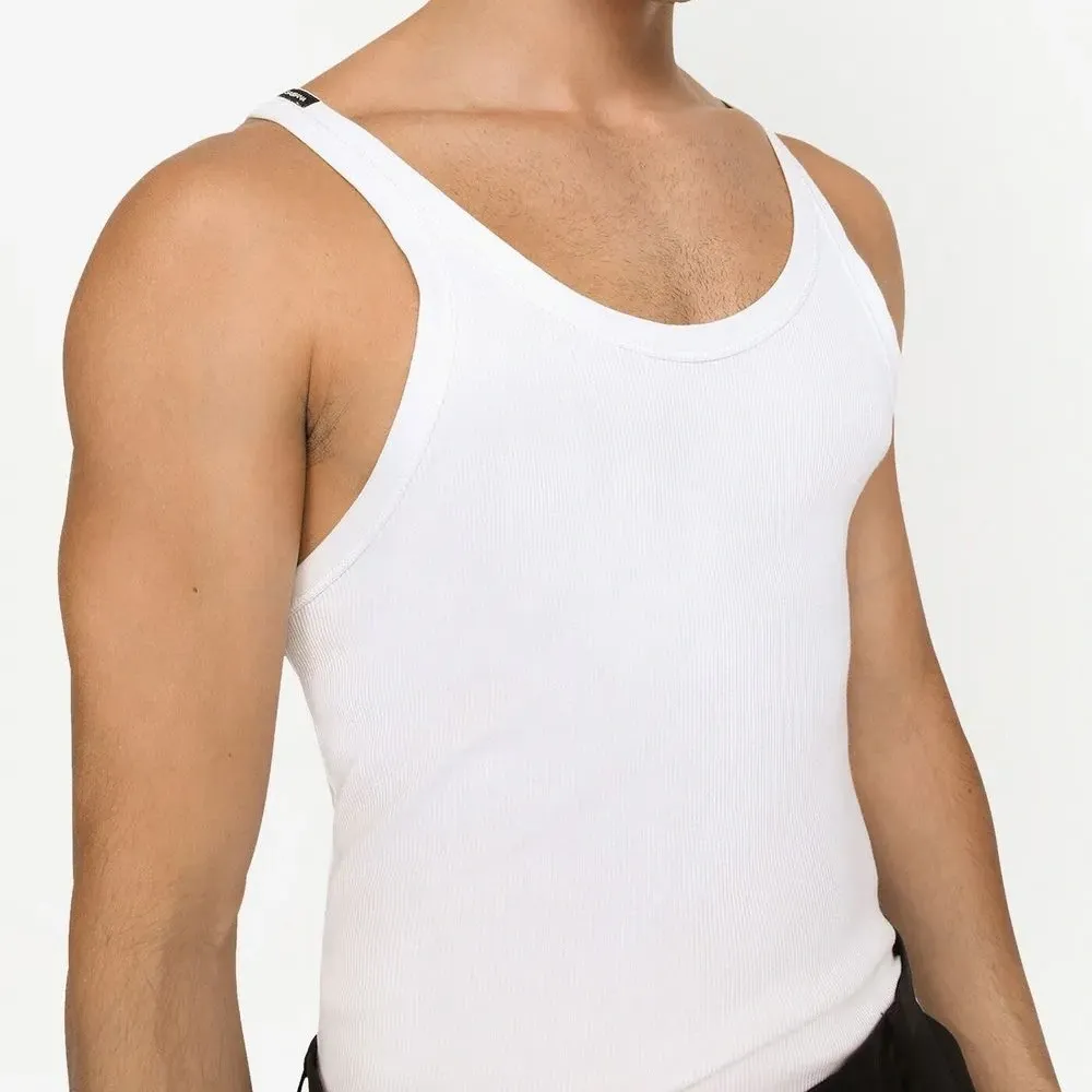 Топ в мелкий рубчик