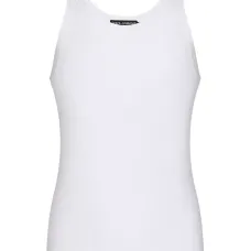 Топ в мелкий рубчик