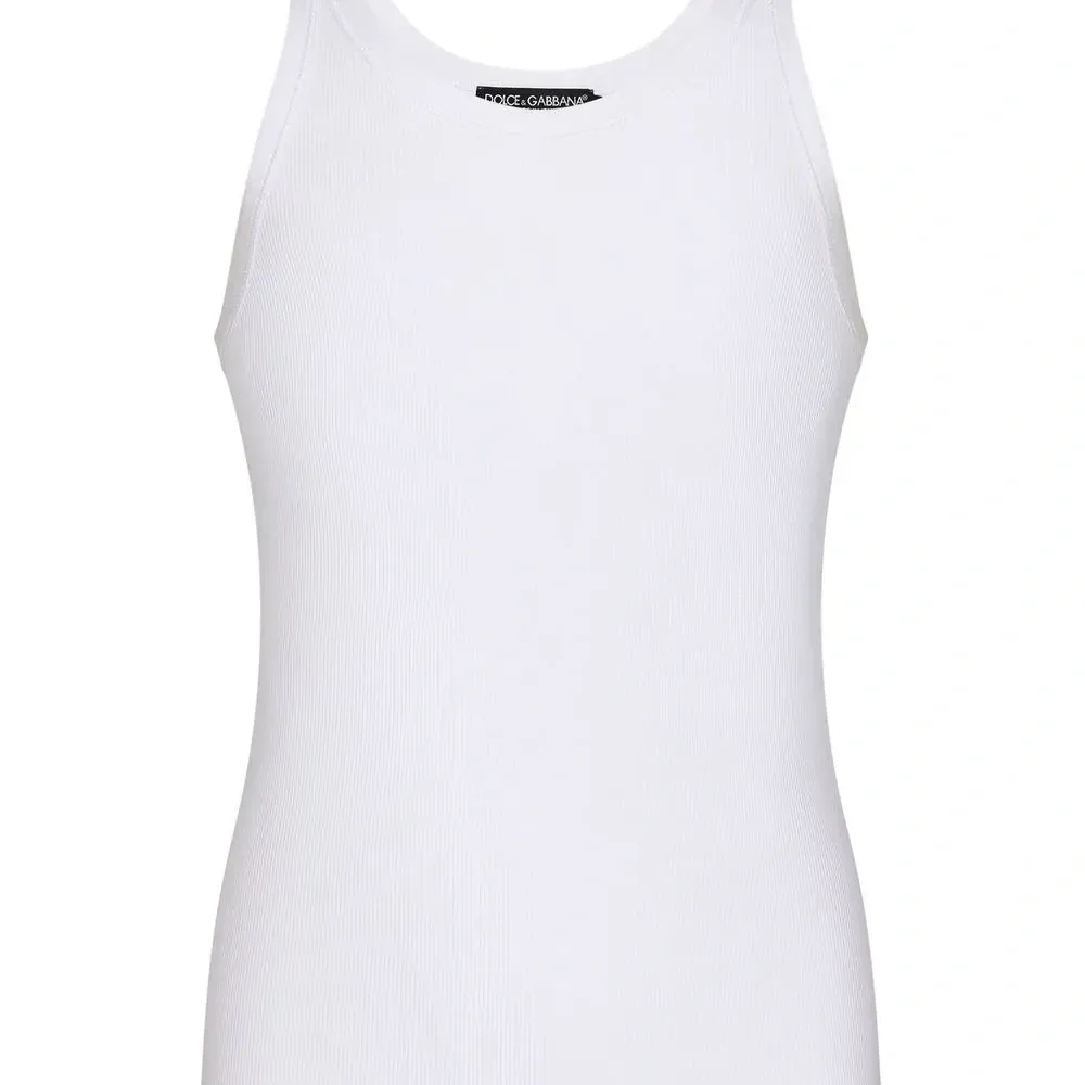 Топ в мелкий рубчик