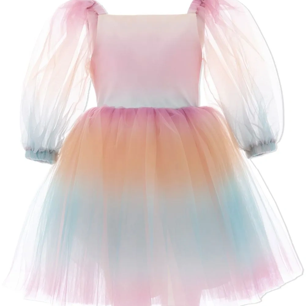 Платье с тюлем