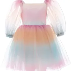 Платье с тюлем