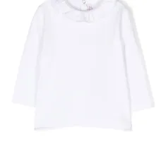 Топ с длинными рукавами и оборками