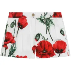 Шорты с цветочным принтом