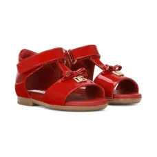 Лакированные босоножки First Steps