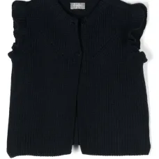 Кардиган без рукавов