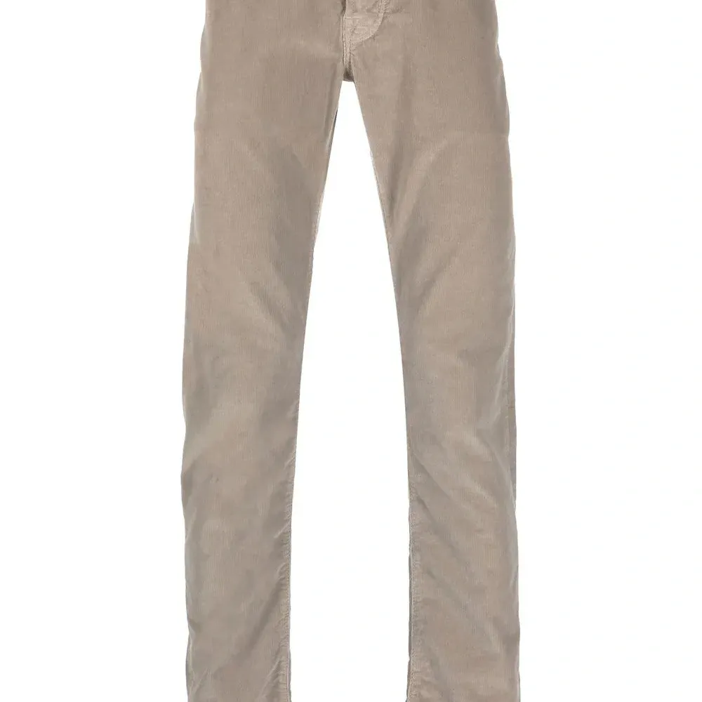 Узкие вельветовые брюки