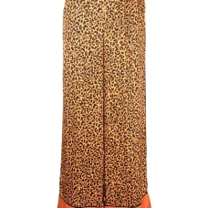Широкие брюки Kl с леопардовым принтом