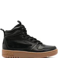 Высокие кроссовки с тисненым логотипом