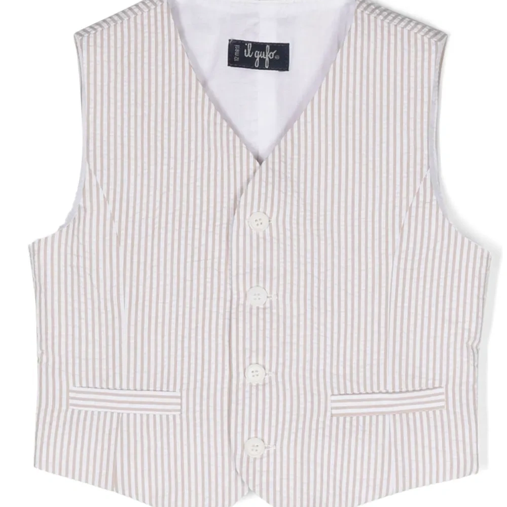 Жилет в полоску